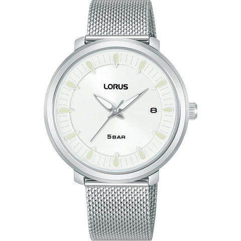 The Watch Boutique Lorus Ladies Analog White Dial Watch