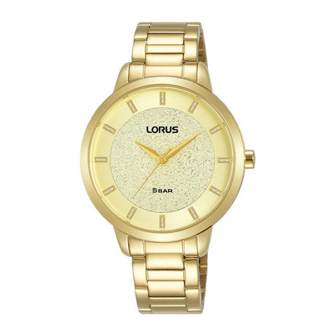 The Watch Boutique Lorus Ladies Gold 3-Hands Watch