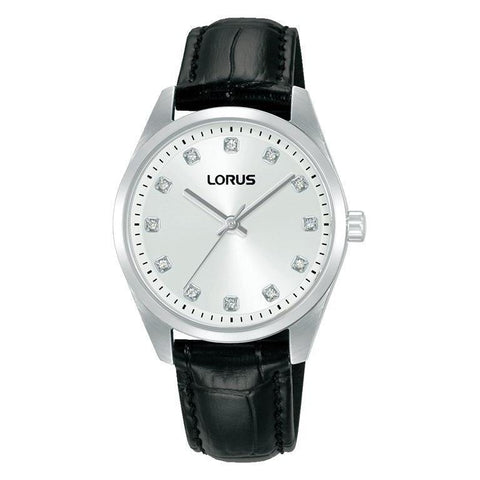 The Watch Boutique Lorus Ladies Silver Dial 3-Hands Watch