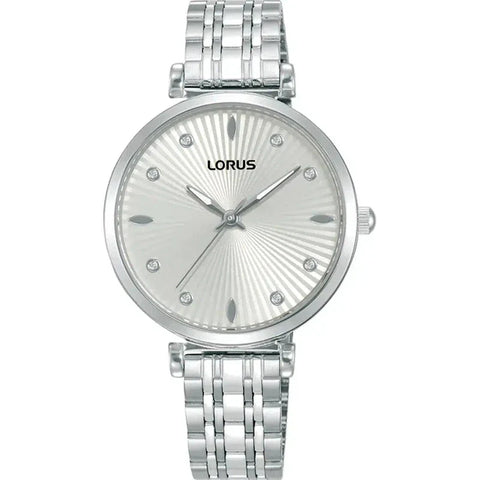 The Watch Boutique Lorus Ladies Silver Dial Dress Watch