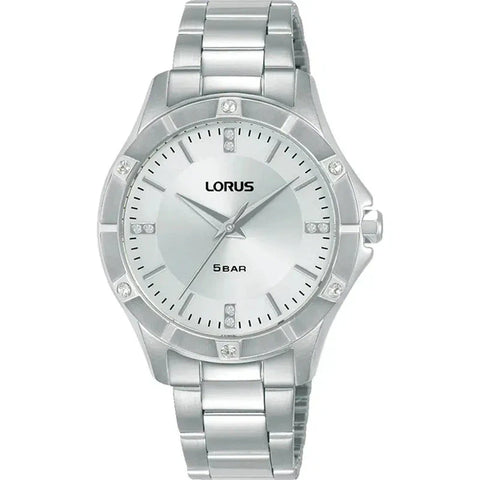 The Watch Boutique Lorus Ladies Silver Dial Dress Watch