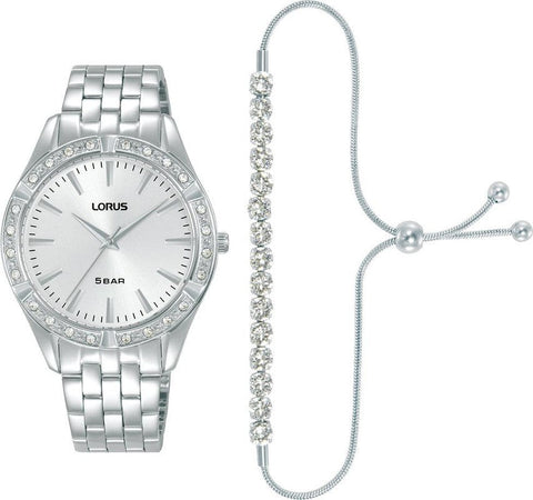 The Watch Boutique Lorus Ladies Watch and Bracelet Set