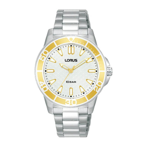The Watch Boutique Lorus Ladies White 3 Hands Watch Default Title