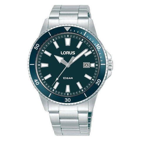 The Watch Boutique Lorus Men's Sports Watch Dark Blue Matte Dial