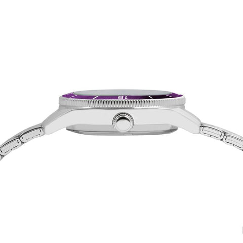 The Watch Boutique Lorus Sports Women's Quartz Watch Light Purple Sunray Dial