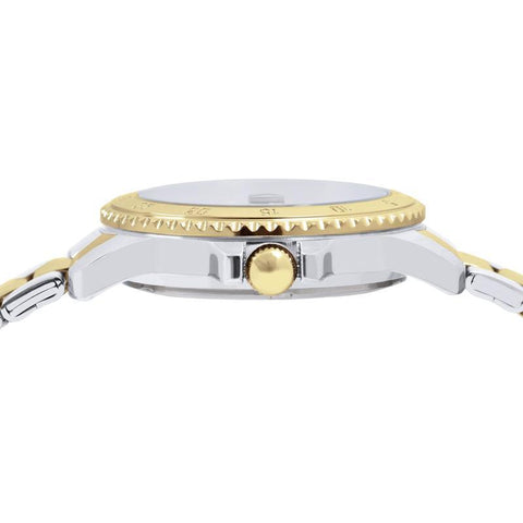 The Watch Boutique Lorus Sports Women's Quartz Watch Silver White Sunray Dial