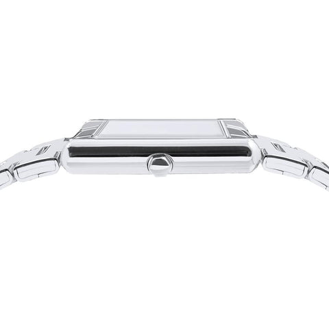 The Watch Boutique Lorus Women's Quartz Watch Silver White Sunray Dial