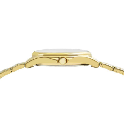 The Watch Boutique Lorus Women's Quartz Watch Silver White Sunray Dial