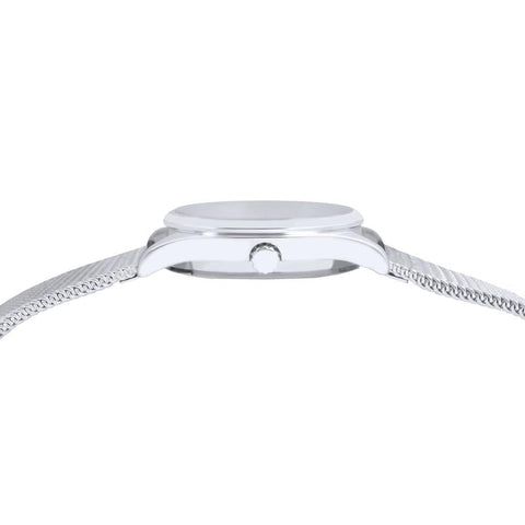 The Watch Boutique Lorus Women's Quartz Watch Silver White Sunray Dial