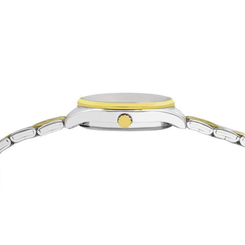 The Watch Boutique Lorus Women's Quartz Watch Silver White Sunray Dial