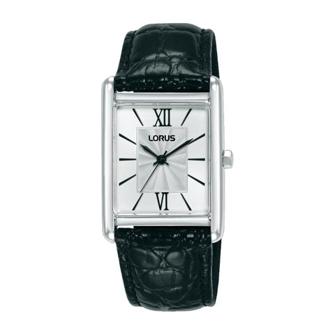 The Watch Boutique Lorus Women's Quartz Watch Silver White Sunray Dial