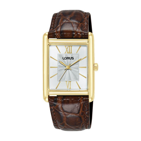The Watch Boutique Lorus Women's Quartz Watch Silver White Sunray Dial