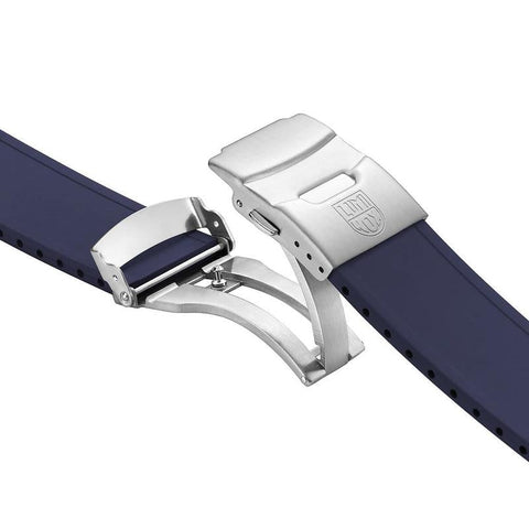 The Watch Boutique Luminox Blue Nitrile Rubber Watch Strap 24mm