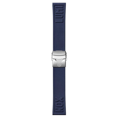 The Watch Boutique Luminox Blue Nitrile Rubber Watch Strap 24mm