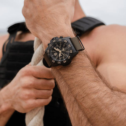 The Watch Boutique Luminox Navy SEAL Foundation Chronograph Watch Set