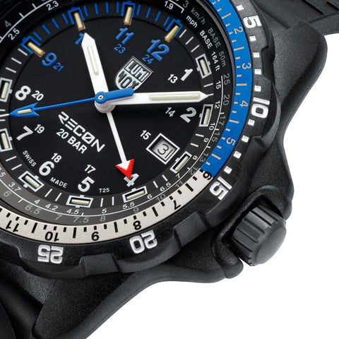 The Watch Boutique Luminox Recon Nav Spec Tactical GMT Carbonox Watch