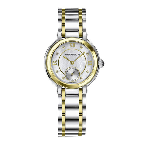 The Watch Boutique Michel Herbelin Galet Diamond Watch - 10630BT89