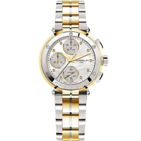 The Watch Boutique Michel Herbelin Newport Chronograph Watch - 35688BT89