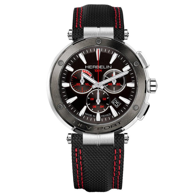 Michel Herbelin Newport Chronograph Watch - 37688/AG44 – The Watch
