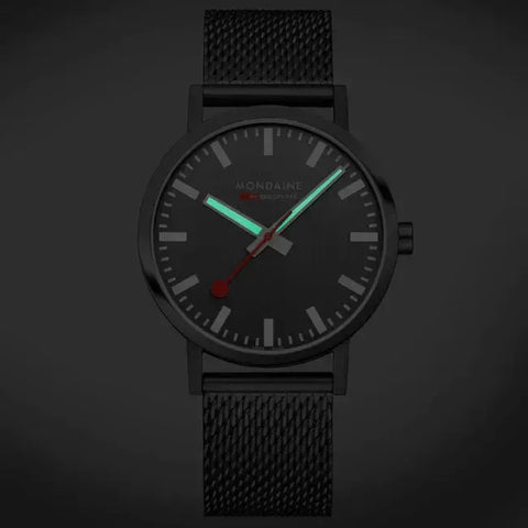 The Watch Boutique Mondaine Classic Quartz Watch Grey Dial