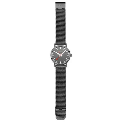 The Watch Boutique Mondaine Classic Quartz Watch Grey Dial