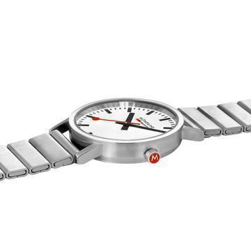 The Watch Boutique Mondaine Classic Stainless Steel Analogue Watch