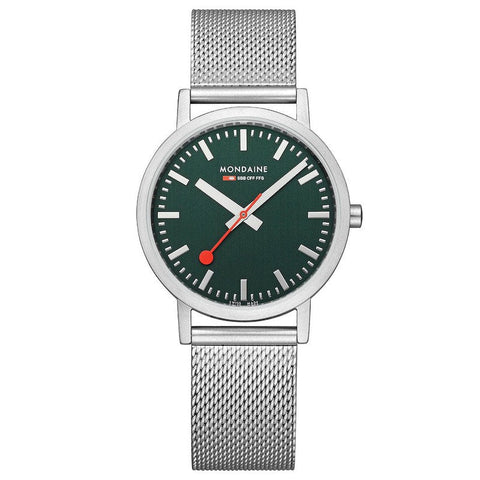 The Watch Boutique Mondaine Classic Stainless Steel Analogue Watch 36mm