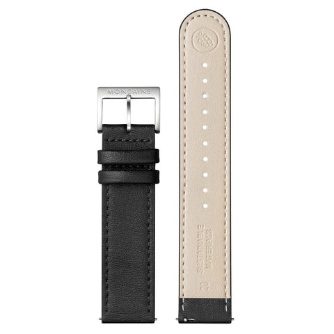 The Watch Boutique Mondaine Doppio 41mm Leather Watch