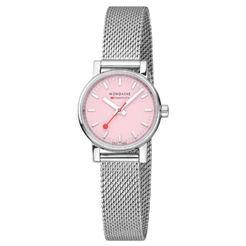The Watch Boutique Mondaine Evo2 Classic Stainless Steel Analogue 26mm