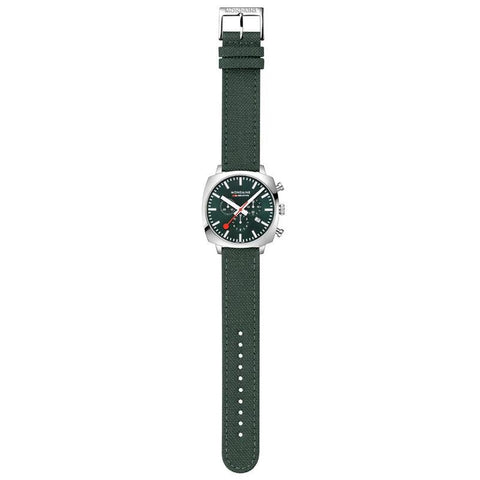 The Watch Boutique Mondaine Grand Cushion Chrono Watch 41mm