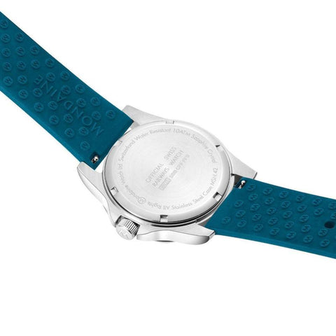 The Watch Boutique Mondaine Numeri Quartz Watch Blue Dial