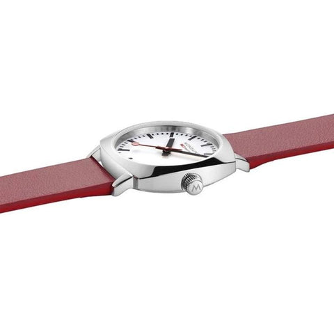 The Watch Boutique Mondaine Petit Cushion Nero Analogue 31mm