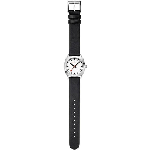 The Watch Boutique Mondaine Petit Cushion Nero Analogue 31mm