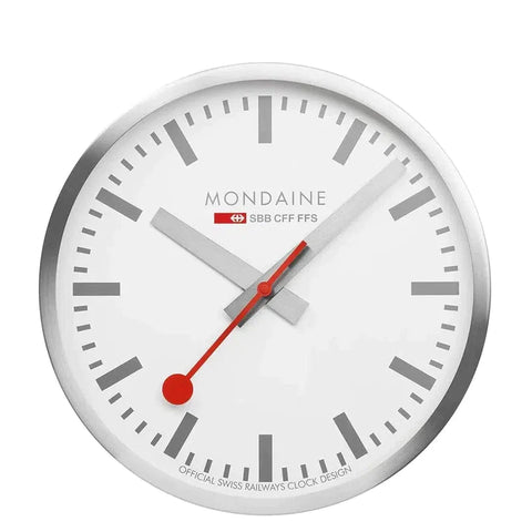The Watch Boutique Mondaine Wall Clock 25cm