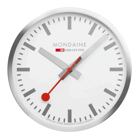 The Watch Boutique Mondaine Wall Clock 40cm