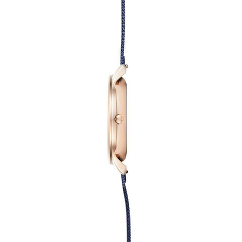 The Watch Boutique Obaku Chia Lille Ocean - Blue Dial Ladies Watch V298LDVLML