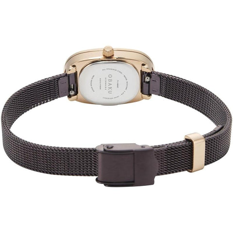 The Watch Boutique Obaku Denmark Diamond 17mm Women's Watch
