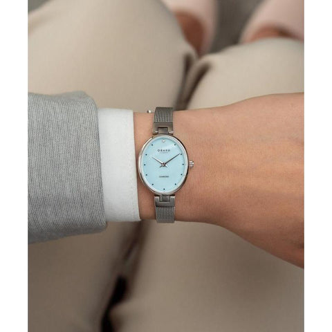 The Watch Boutique Obaku Denmark Diamond 24mm Women's Watch