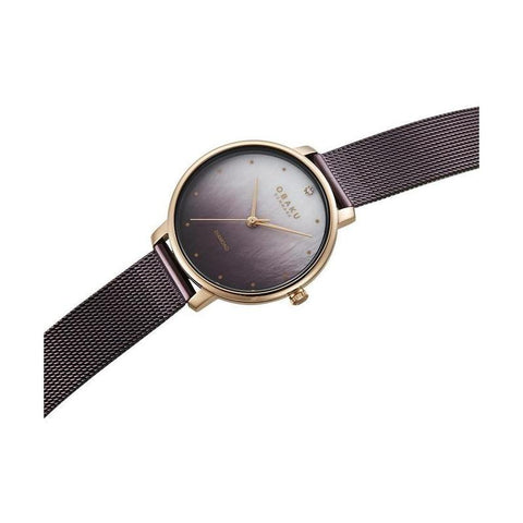 The Watch Boutique Obaku Denmark Diamond 30mm Women's Watch