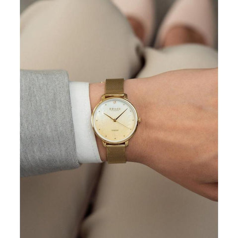 The Watch Boutique Obaku Denmark Diamond 30mm Women's Watch