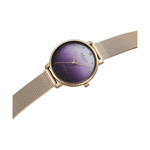 The Watch Boutique Obaku Denmark Diamond 30mm Women's Watch