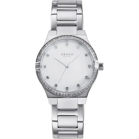 The Watch Boutique Obaku Denmark Diamond 32mm Women's Watch