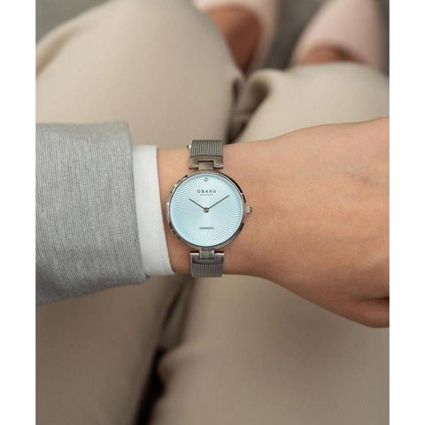 The Watch Boutique Obaku Denmark Diamond 32mm Women's Watch