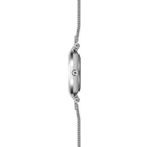 The Watch Boutique Obaku Diamant Petite Steel White 24mm Watch - V256SXCIMC