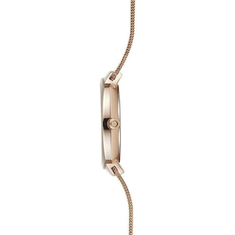 The Watch Boutique Obaku Felt Lille Rose Gold 33mm Watch - V273LDVWMV