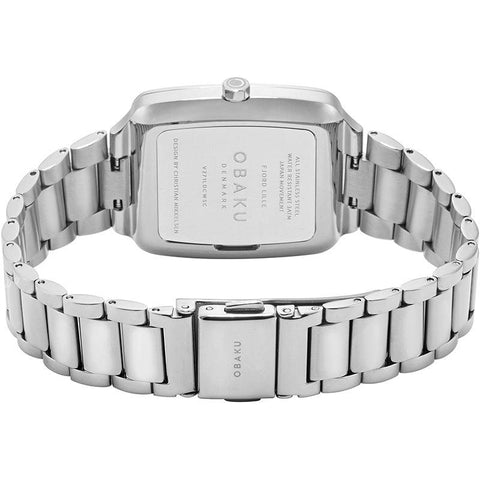 The Watch Boutique Obaku Fjord Lille Brace White 30mm Watch - V271LDCWSC