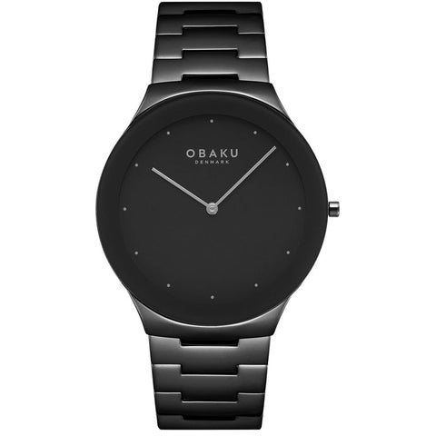 The Watch Boutique Obaku Gents Spejl Ultra Slim Sapphire V290GXBBSB