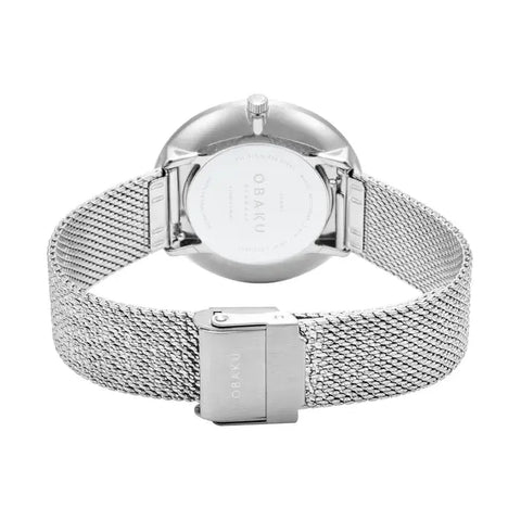 The Watch Boutique Obaku Glans Steels Steel 36mm Watch - V288LXCWHC