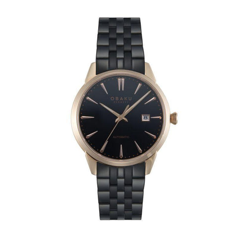 The Watch Boutique Obaku Kraft Ink 41mm Men's Watch