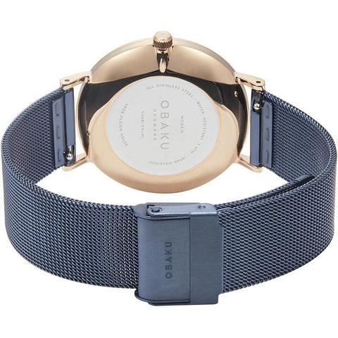 The Watch Boutique Obaku Mosaik Ocean Blue 37mm Watch - V268LXVLML